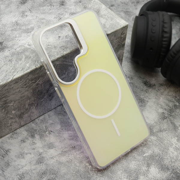 Futrola GLOW LOOK MagSafe za Samsung S948B Galaxy S26 Ultra 5G bela