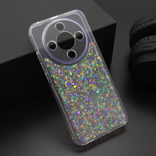 Futrola CRYSTAL GLOW za Honor X9D/Magic 8 lite ljubicasta