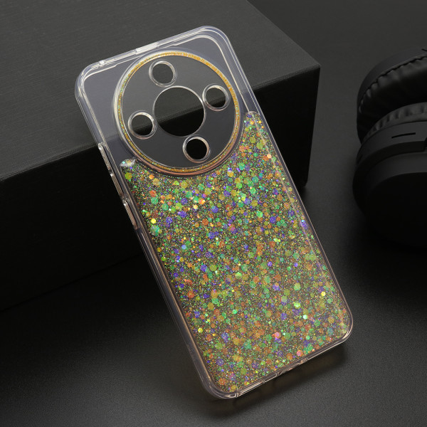 Futrola CRYSTAL GLOW za Honor X9D/Magic 8 lite narandzasta