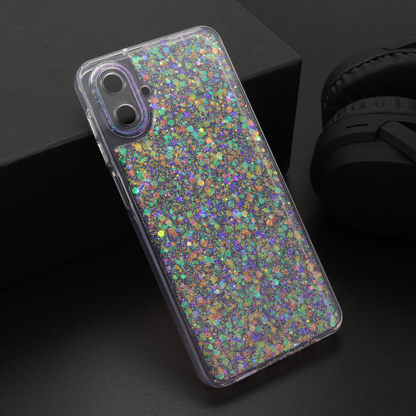 Futrola CRYSTAL GLOW za Samsung A075F Galaxy A07 ljubicasta