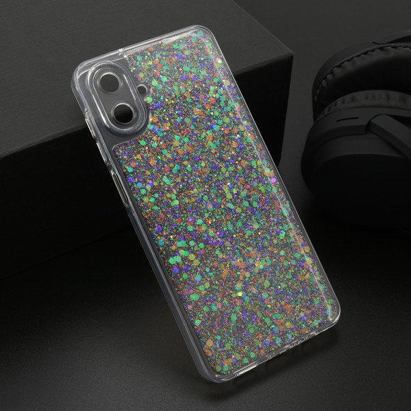 Futrola CRYSTAL GLOW za Samsung A075F Galaxy A07 srebrna