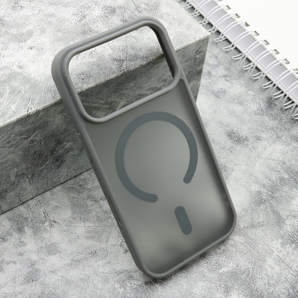 Futrola SILKY MagSafe MATTE za iPhone 17 Pro (6.3) siva