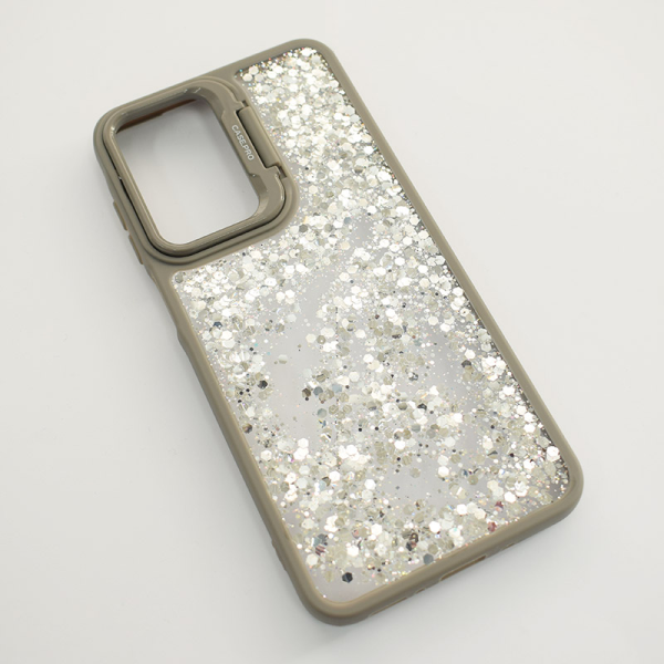 Maska Crystal Dots za Samsung A26 5G/ A266B siva