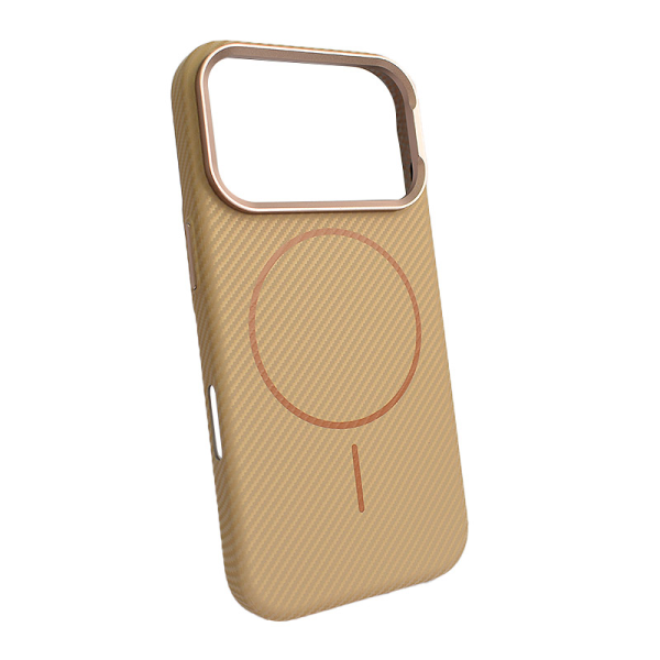Maska Mag Case Kevlar Ultra Thin za iPhone 17 Pro krem