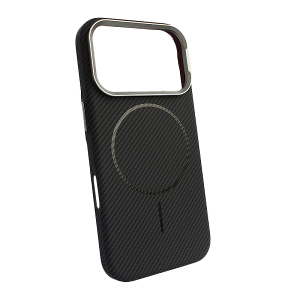 Maska Mag Case Kevlar Ultra Thin za iPhone 17 Pro Max crna