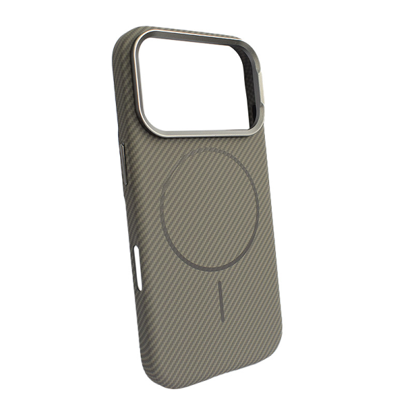 Maska Mag Case Kevlar Ultra Thin za iPhone 17 Pro Max siva