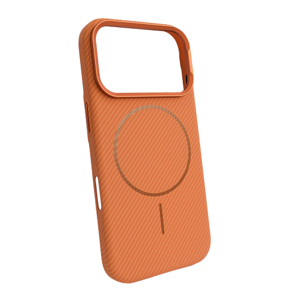 Maska Mag Case Kevlar Ultra Thin za iPhone 17 Pro narandzasta