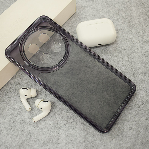 Maska Color Transparent za Honor Magic 7 Lite/ X9c 5G crna