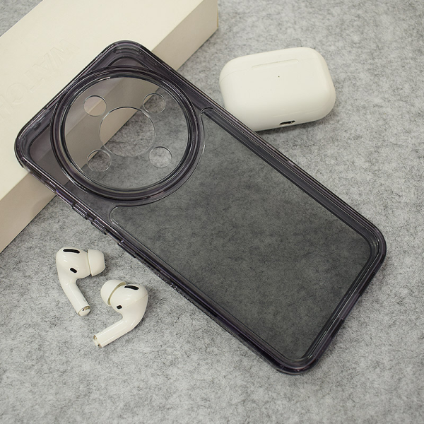 Maska Color Transparent za Honor Magic 8 Lite/ X9d crna