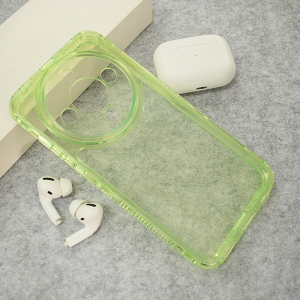 Maska Color Transparent za Honor Magic 8 Lite/ X9d zelena