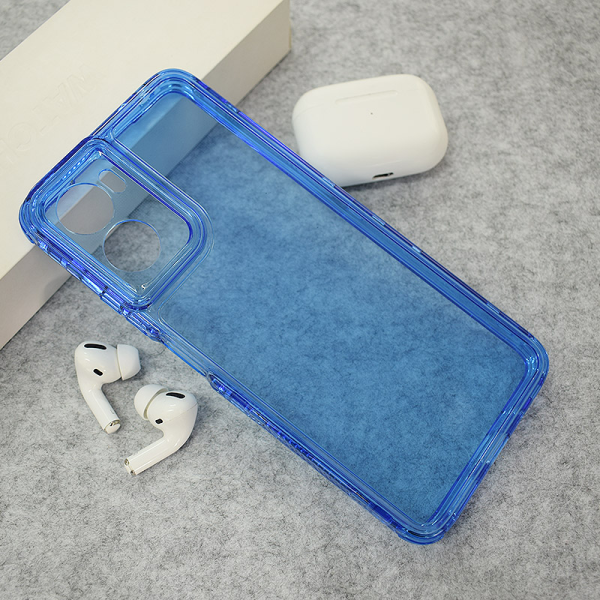 Maska Color Transparent za Motorola G06 plava