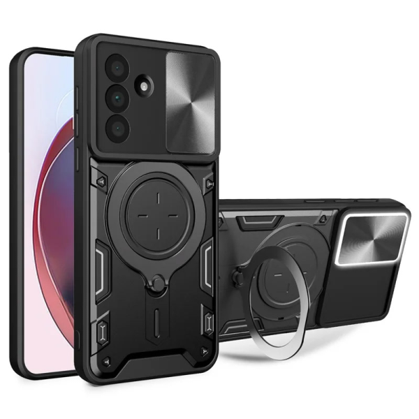 Maska Iron Shield Ring za Samsung A57 5G/ A576B crna