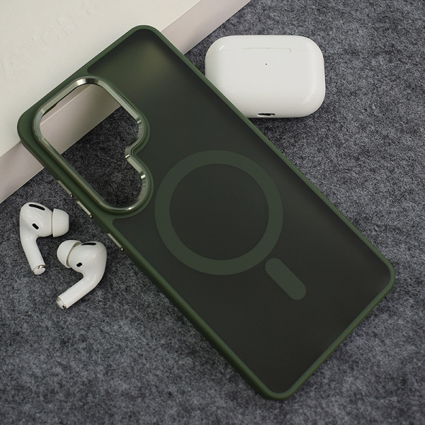 Maska Mag Case Candy Shield za Samsung S26 Ultra/ S948B tamno zelena