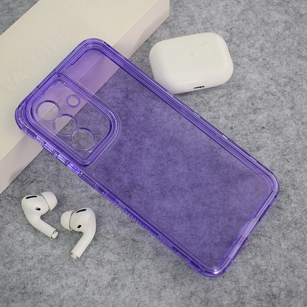 Maska Color Transparent za Samsung A57 5G/ A576B ljubicasta