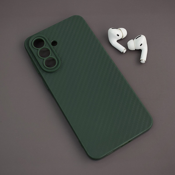 Maska Carbon fiber za Samsung A57/ A576B zelena