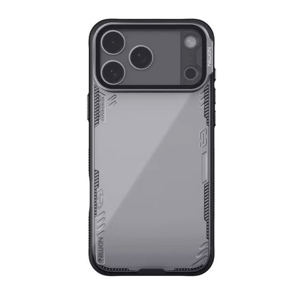 Maska Nillkin Iceblade Prop za iPhone 17 Pro crna (sa otvorom za kameru)