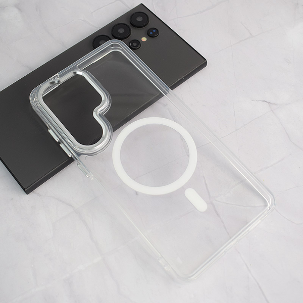 Maska Mag Case Diamond Elegance za Samsung S26 Ultra/ S948B bela