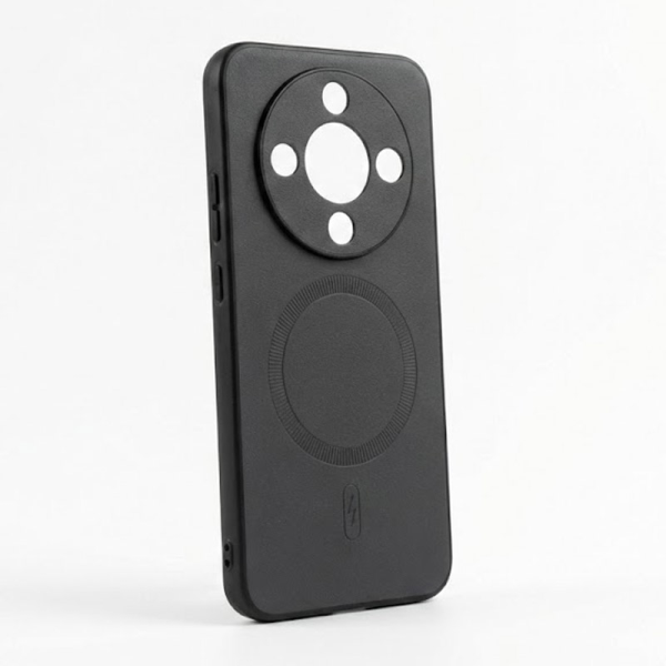 Maska Mag Case Smooth Leather case za Honor Magic 8 Lite/ X9d siva