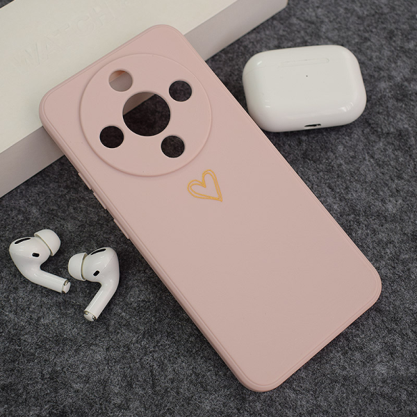 Maska Golden Heartbeat za Honor Magic 8 Lite/ X9d roze