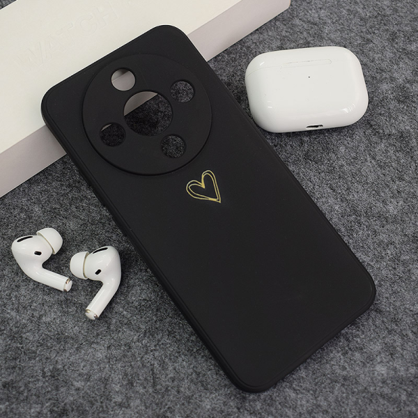 Maska Golden Heartbeat za Honor Magic 8 Lite/ X9d crna