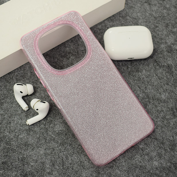 Maska Crystal Dust za  Xiaomi Redmi Note 15 Pro Plus (EU) pink