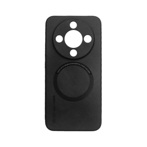Silikonska futrola OLGE Magnetic Honor Magic 8 Lite CRNA