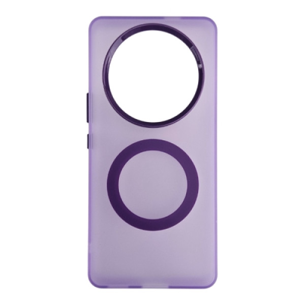 Silikonska futrola Magsafe FLURO COLOR Honor Magic 8 Lite LJUBIČASTA