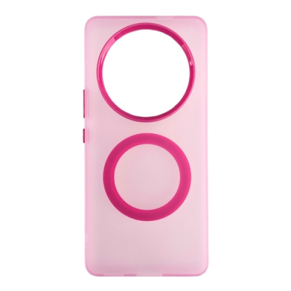 Silikonska futrola Magsafe FLURO COLOR Honor Magic 8 Lite ROZE