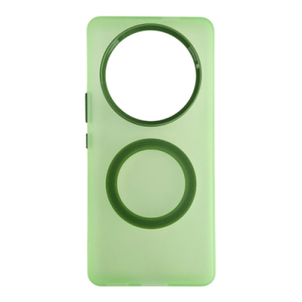 Silikonska futrola Magsafe FLURO COLOR Honor Magic 8 Lite ZELENA