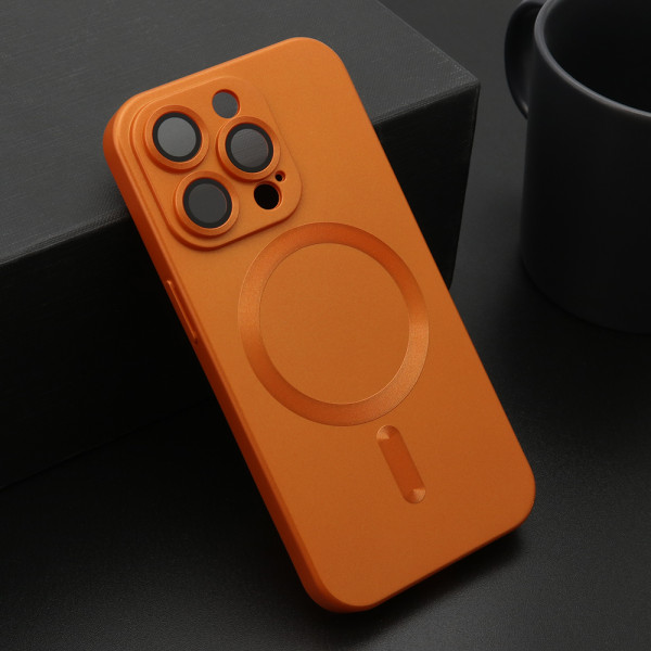 Futrola ELEGANT MAGSAFE za iPhone 15 Pro (6.1) narandzasta