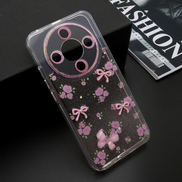 Futrola WHISPER za Honor X9D/Magic 8 lite roze