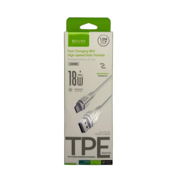 Bavin kabl 18W 1m type A- Type C - CB385