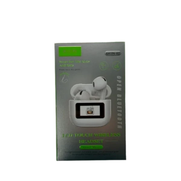 Bavin Blth/ with Display slušalice bela B82