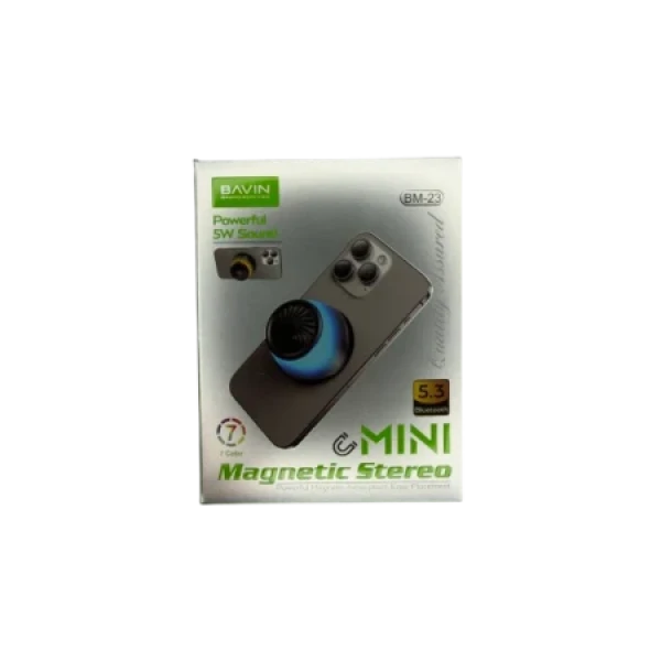 Bavin Magnetic  Blth stereo zvučnik crna BM-23