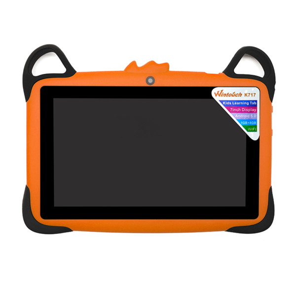 Wintouch tablet za decu K717 7 inca crni / futrola narandzasta