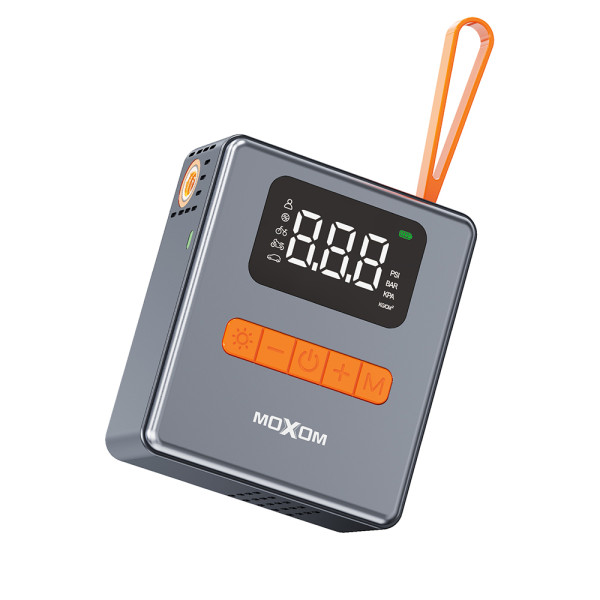 Multifunkcionalna pumpa sa power bankom Moxom MX-AC03 crna