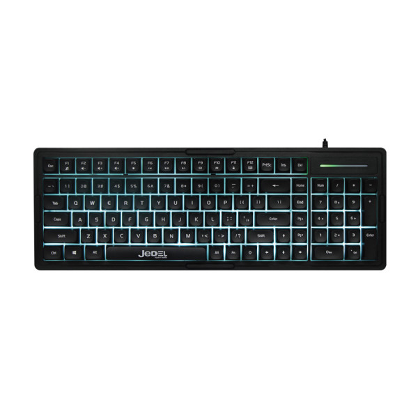 Tastatura gejmerska LED Light Keyboard K32 crna JEDEL
