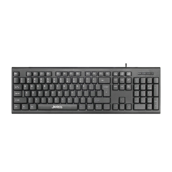 Tastatura kancelarijska K13 crna JEDEL