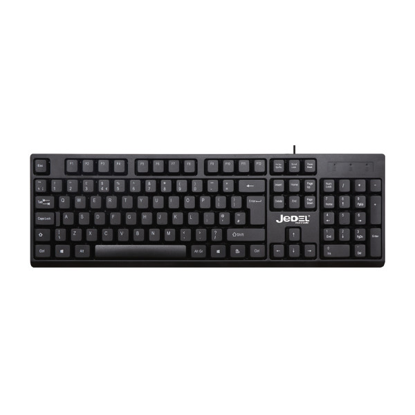 Tastatura kancelarijska K29 crna JEDEL