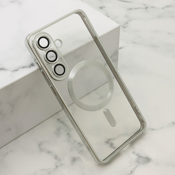 Futrola CAMERA PROTECT MAGSAFE za Samsung S946B Galaxy S26 Plus 5G srebrna