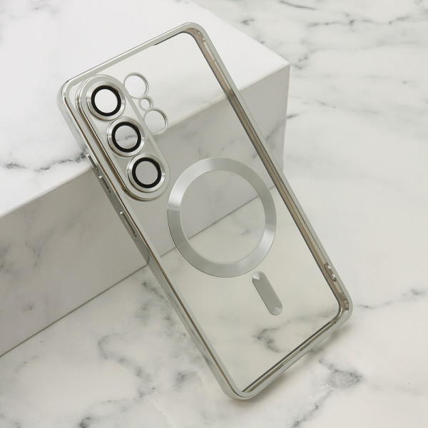 Futrola CAMERA PROTECT MAGSAFE za Samsung S948B Galaxy S26 Ultra 5G srebrna