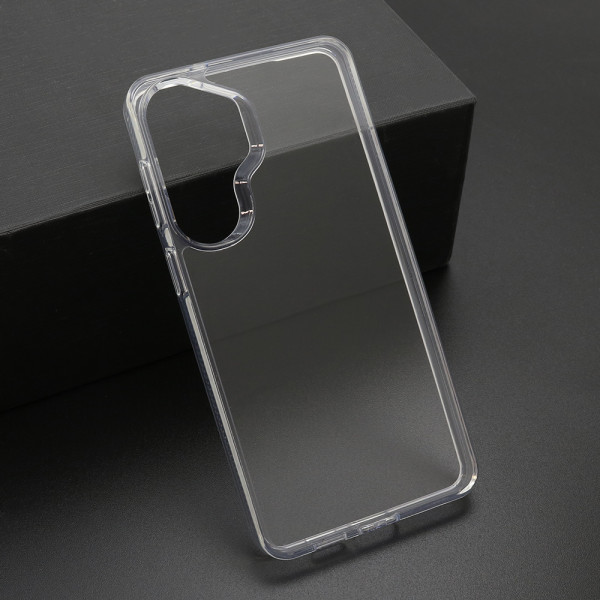 Futrola COLOR FRAME za Samsung S946B Galaxy S26 Plus 5G srebrna (providna)