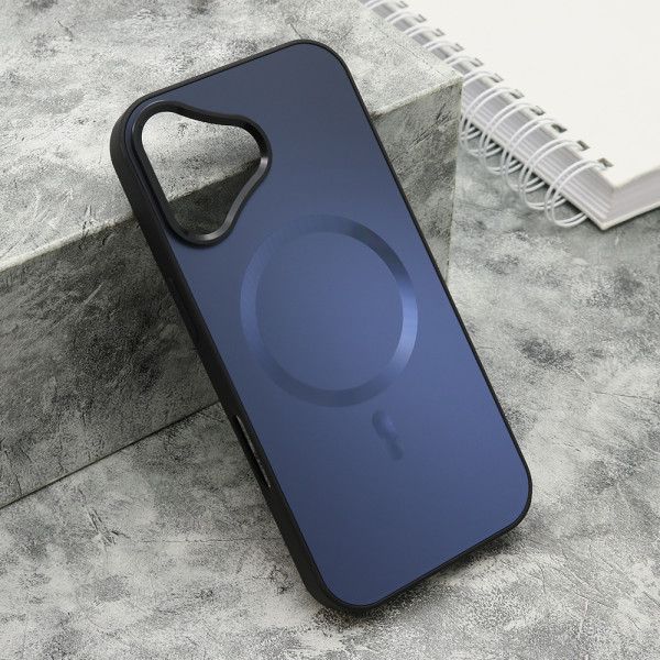 Futrola COLOR METAL Magsafe za iPhone 17 (6.3) crna (big camera)