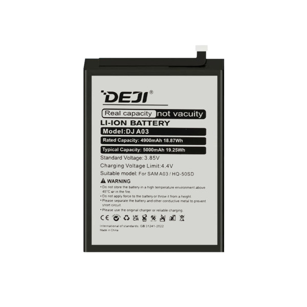 Baterija za Samsung A025F/A025G/A035F/A037F/A037G/A145F Galaxy A02s/A03/A03s/A14 4G (HQ-50SD) 4900mAh Deji