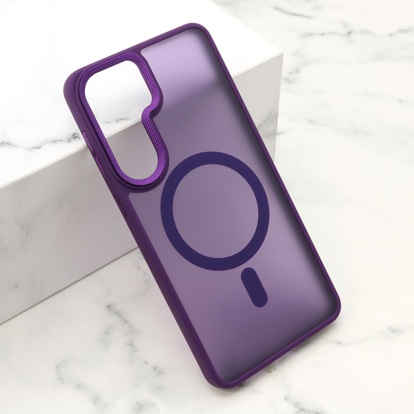 Futrola SILKY MAGSAFE II za Samsung S946B Galaxy S26 Plus 5G ljubicasta