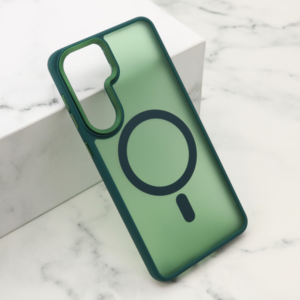 Futrola SILKY MAGSAFE II za Samsung S946B Galaxy S26 Plus 5G zelena