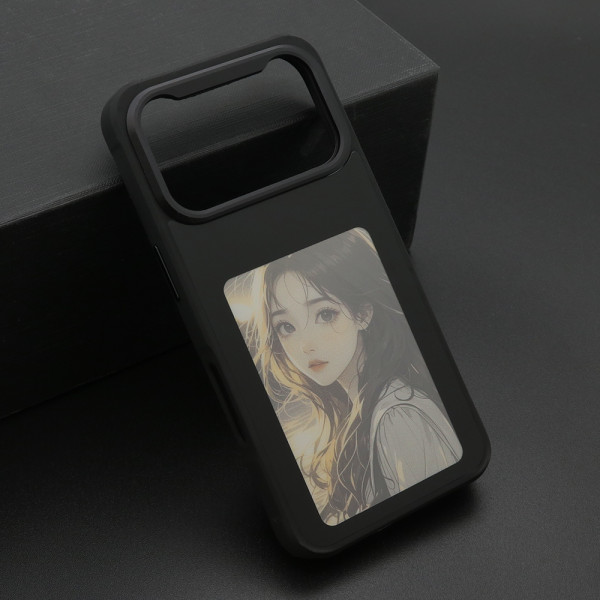 Futrola SMART COVER Corning Glass za iPhone 17 Pro (6.3) crna