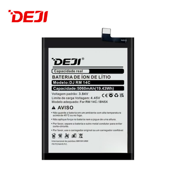 Baterija DEJI za Xiaomi Redmi 14C BN5X (5160 mAh)