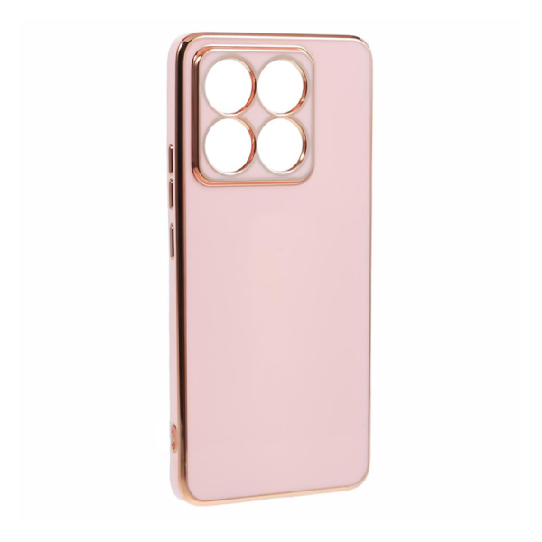 Maska Fresh Electroplated za Xiaomi 14T roza