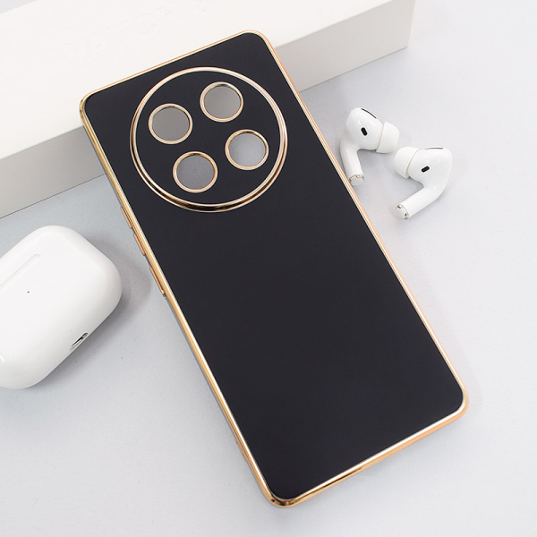 Maska Fresh Electroplated za Honor X60 Pro crna